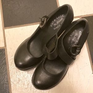 Platform Kork-ease Mary Janes